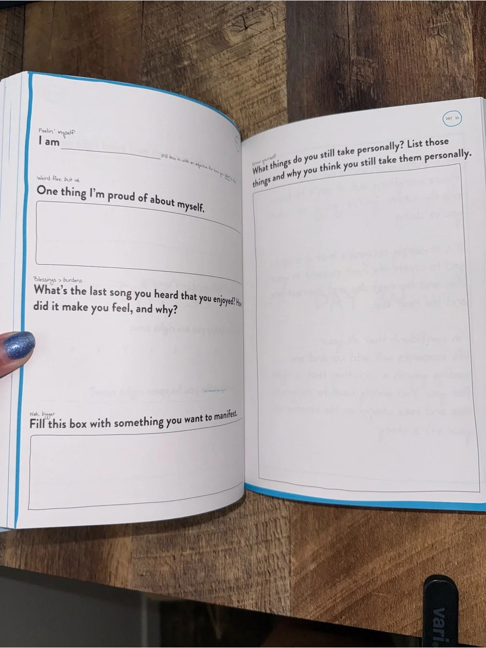 N/A looking journal